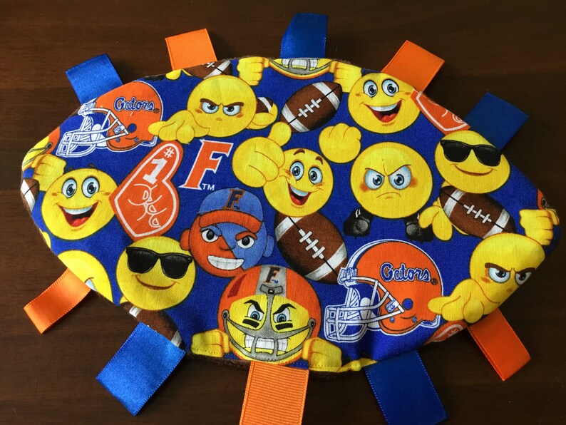 Florida Gators Crinkly Baby Football Toy UFL Teether Grab Etsy