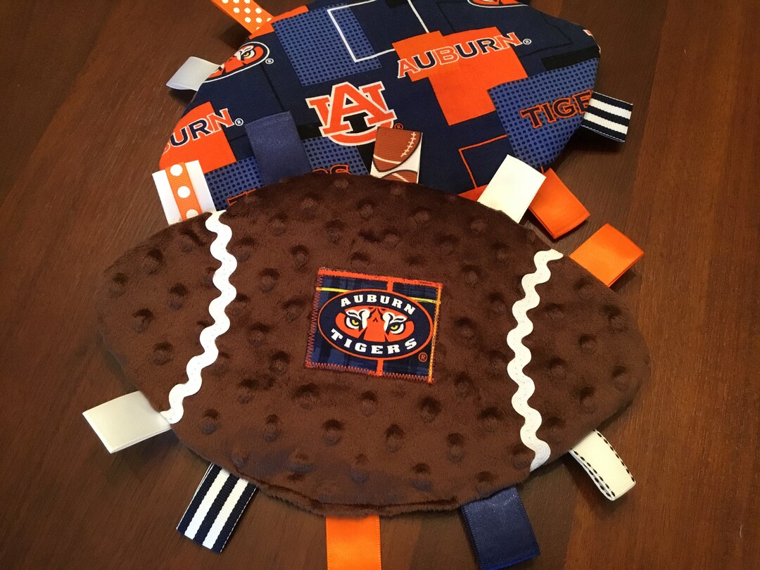 Auburn Baby Football Crinkly Toy Teether Grab Toy Stroller Etsy