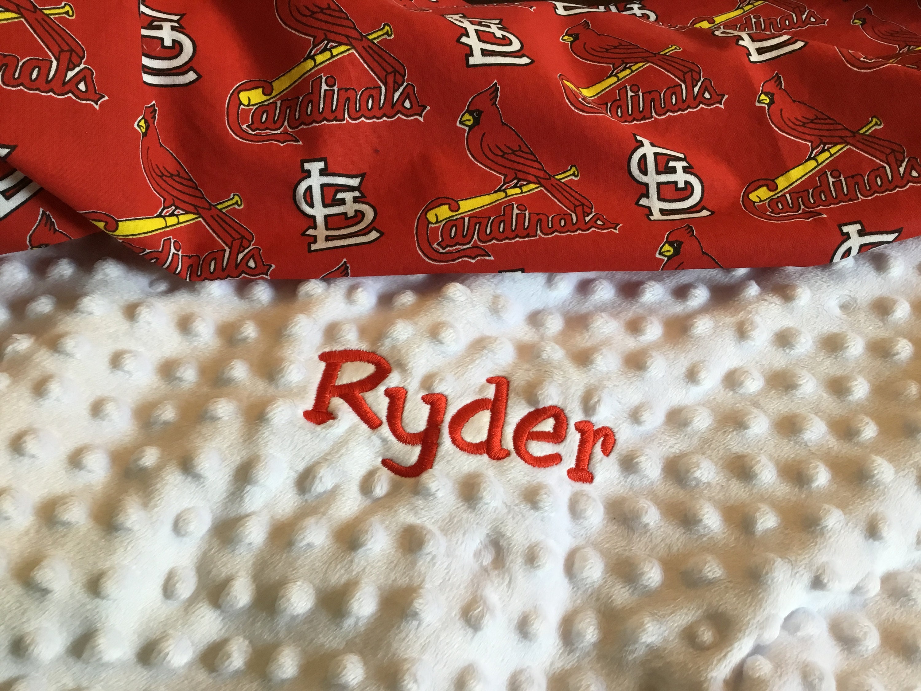 St. Louis Cardinals – To My Daughtẻ – Love Mom Quilt Blanket