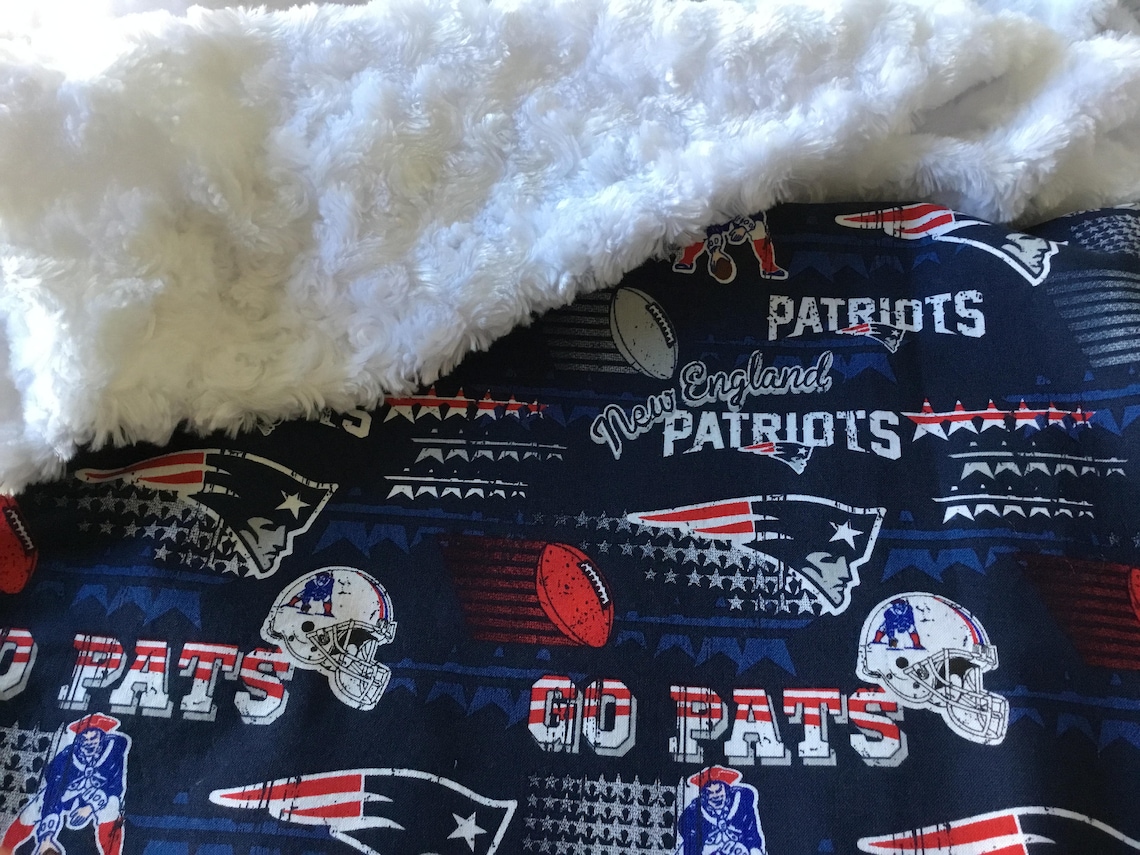 NFL Patriots baby New England Patriots baby Baby Blanket Etsy
