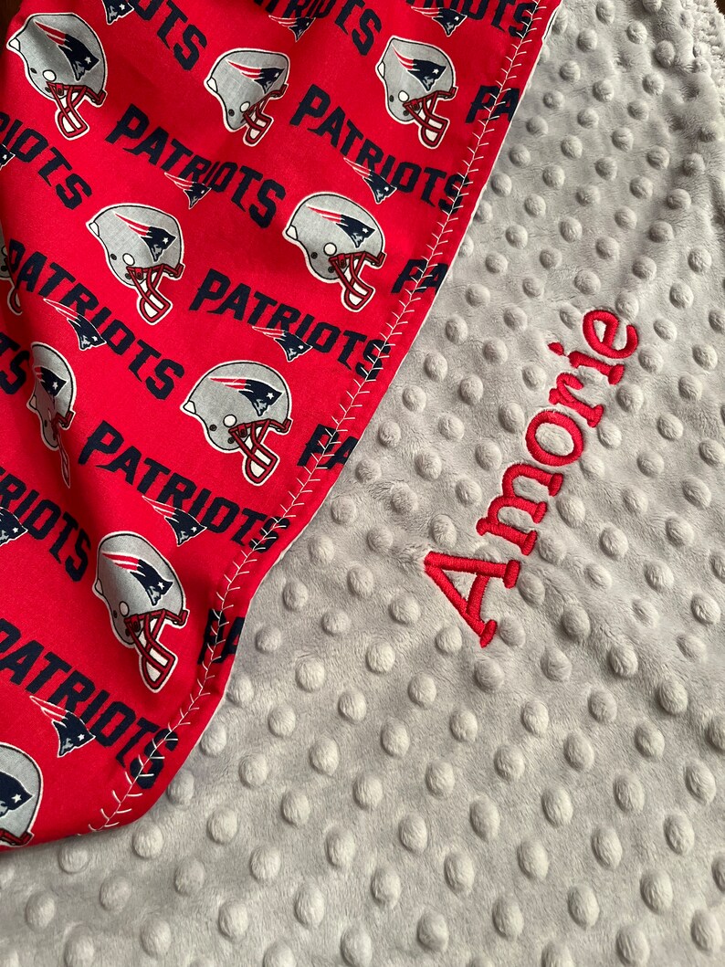 NFL Patriots Baby New England Patriots Baby Baby Blanket Etsy