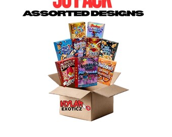 Verschiedene Aufbewahrungsboxen 50er Pack | 3,5g Exotische Aufbewahrungsverpackungsboxen Großpackung