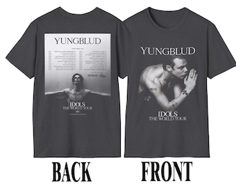 Yungblud Idols The World Tour Unisex Shirt, Youth Shirt, Sweater, Hoodie, tour band apparel, merch tee