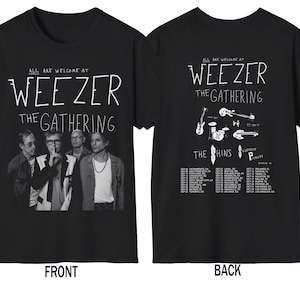Weezer Tour Shirt - Etsy