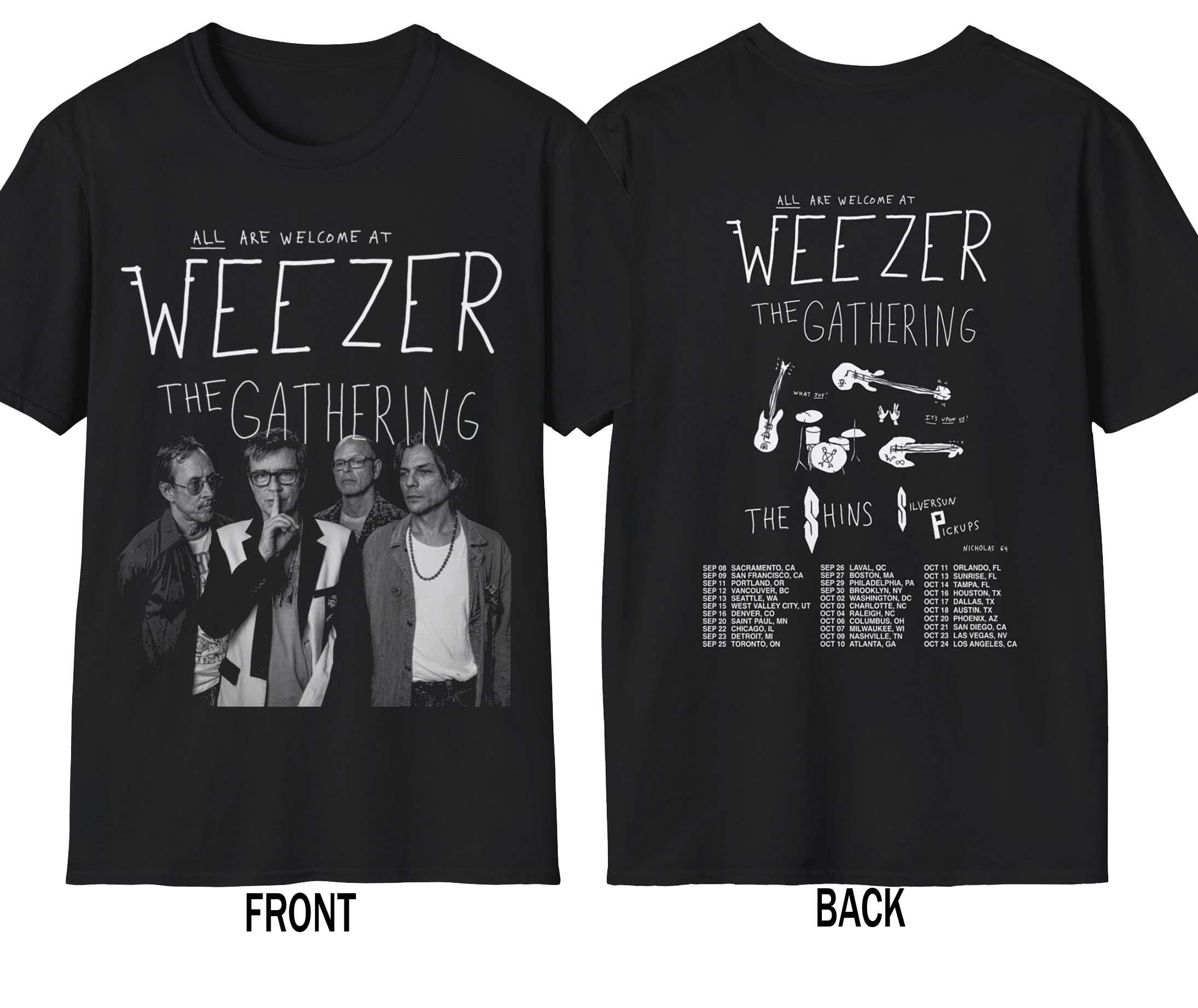 Weezer Tour Shirt - Etsy