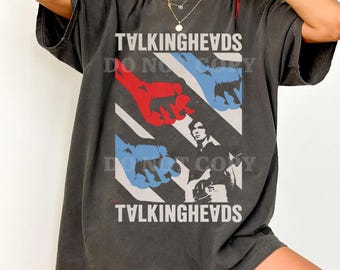 Comfort Colors Comfort Colors Talking Heads T-Shirt: Vintage Rock Band Tee