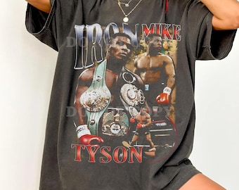 Comfort Colors Mike Tyson T-Shirt: Bootleg Boxing Rap Tee