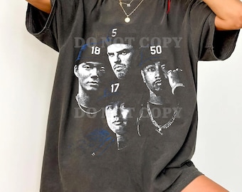 Comfort Colors All Eyez on LA T-shirt – Big Four Baseball Squad Tee