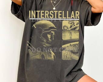 Comfort Colors Interstellar Movie T-Shirt, Grafik-T-Shirt