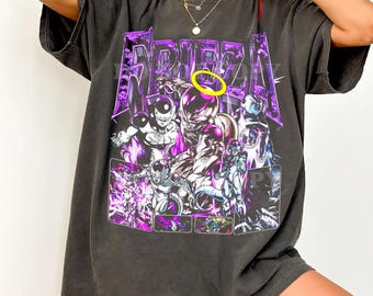 Comfort Colors Frieza Anime Graphic T-Shirt