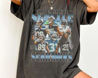 Comfort Colors Seattle Football Vintage T-Shirt