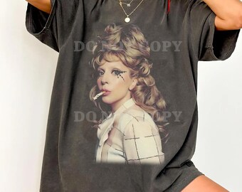 Komfortfarben Lady Gaga Smoke T-Shirt