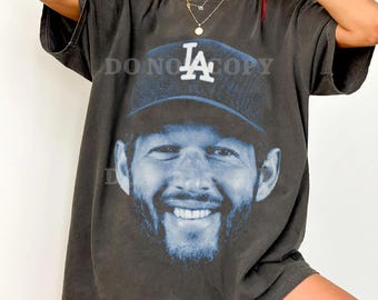 Comfort Colors Clayton Kershaw Big Face Shirt
