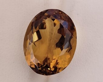 Quarzo naturale taglio ovale, pietra preziosa sfaccettata per la creazione di gioielli, pietra portafortuna