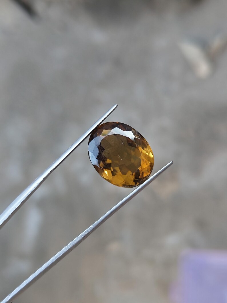 Luxury Brown Quartz Gemstone
Oval Faceted Brown Quartz
Natural Brown Quartz Stone
Jewelry Making Quartz Gem
Premium Oval Cut Quartz