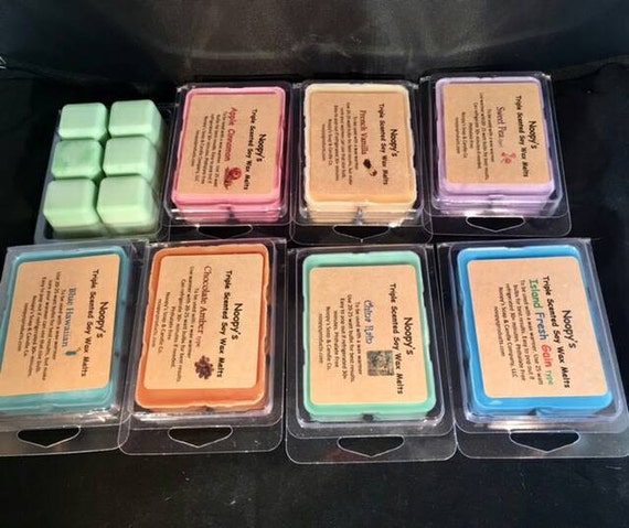 Cappuccino Brulee Scented Soy Tarts Wax Melts Eight Super Scented Candle 1 oz