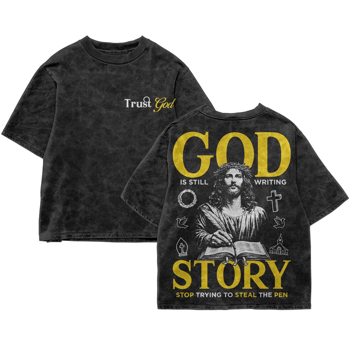 Christian Streetwear Bundle PNG, Vintage Bootleg Jesus SVG, Edgy Faith ...