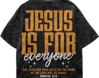 Christian PNG: Jesus is For Everyone SVG, Bible Verse Quote Shirt Design (Digital Download)