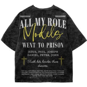 All My Role Models Went to Prison SVG, Funny Christian Church Shirt (Digital Download)