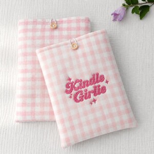 Kindle Girlie Broderidesign | Booktok Coquette Maskinbroderifil bild 4
