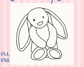 Bunny Embroidery File