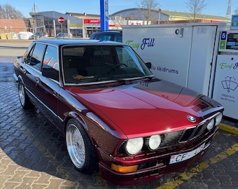 BMW E30 E28 E21 E12 クロームフロントガラストリムシールセット フロント＆リア
