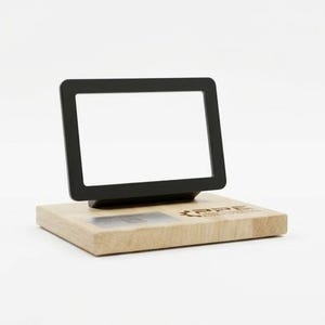 Modern Photo Frame Desk Decor – Minimalist Picture Display – Office Desk Photo Stand – Home Decor Picture Holder – Desk Setup Decor