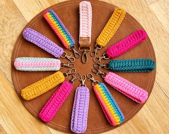 Easy DIY Crochet Keychain Pattern for Beginners - Fun Puff Stitch Tutorial for Kids
