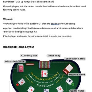 Blackjack Basic Strategy Trainer Guide (PDF) – Nybörjarens självsäkra spel bild 4