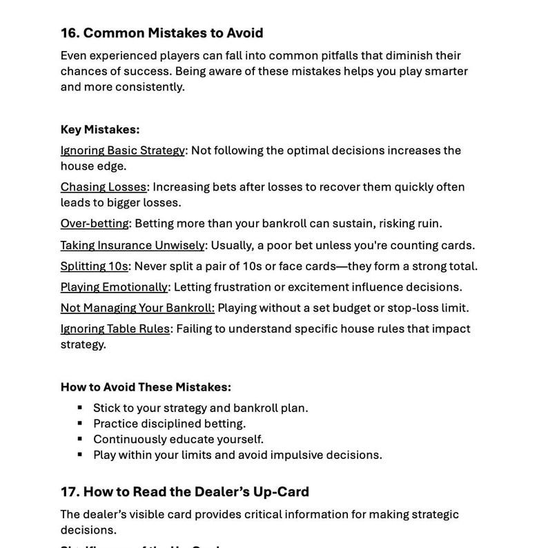 Blackjack Basic Strategy Trainer Guide (PDF) – Nybörjarens självsäkra spel bild 1