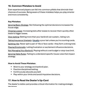Blackjack Basic Strategy Trainer Guide (PDF) – Nybörjarens självsäkra spel bild 3