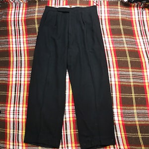1950s Black Dress Pants Men - Etsy