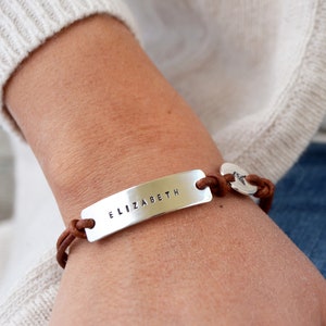 Medical Alert Bracelet For Women Sterling Silver - One Line - Personalized for You