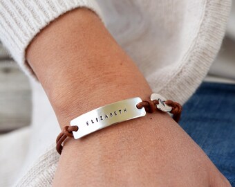 Medical Alert Bracelet For Women Sterling Silver - One Line - Personalized for You