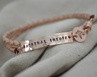 Skinny Medical Alert Wrap Bracelet for Women - Personalized Medical Jewelry