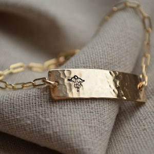 Medical Alert Classic Chain Bracelet - Customize - Personalize
