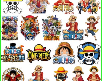 Paquete PNG de One Piece (Descarga digital) Personajes estilo Mega, Diseños de aventuras piratas de anime Paquete PNG Mega, Personajes estilo manga PNG