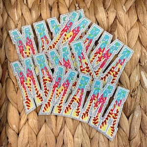 Drippy Ice Cream Softball Mama Iron-On Patch