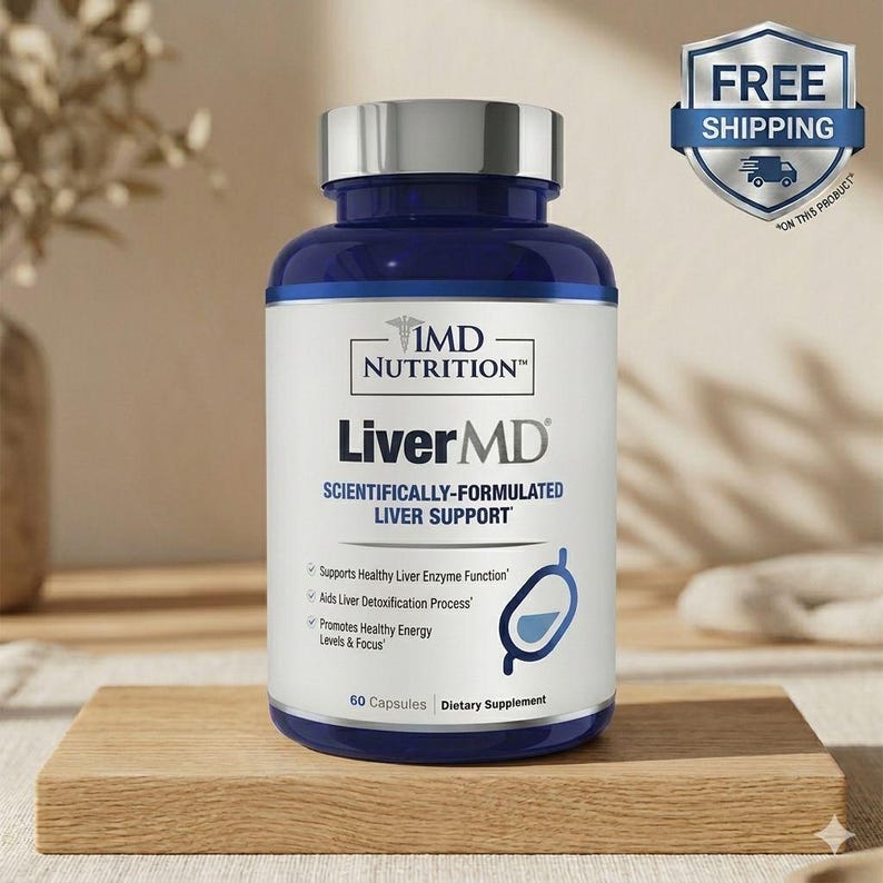 1MD Nutrition LiverMD Liver Support Supplement (3 Packs, 60 Capsules Each) bild 2