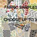 see more listings in the Fabric Samples section