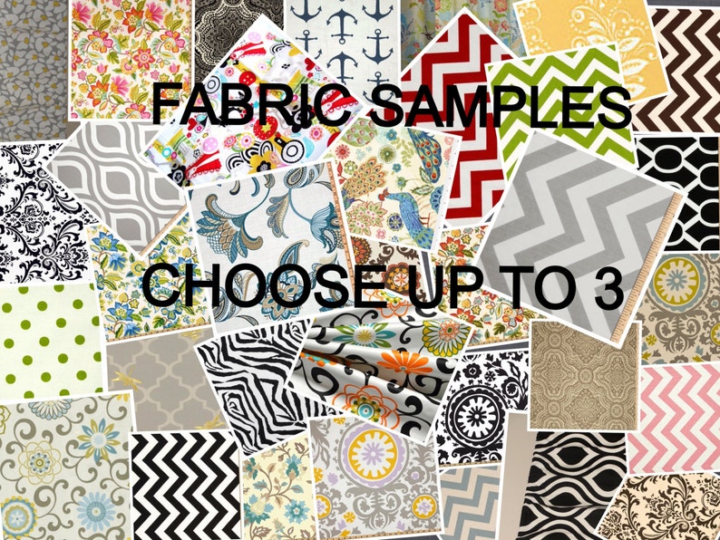 Fabric Samples Choose up to 3 From My Shop image 1