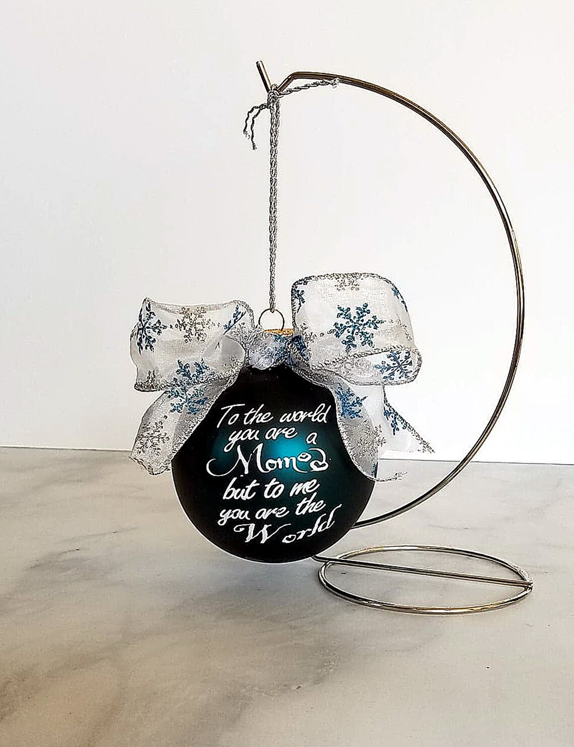 Sale Christmas Ornament for Mom Mother Gift from Son | Etsy