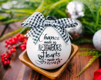 Neighbor Moving Gift - Farewell Present - Neighborhood Keepsake - New Neighbor Gift