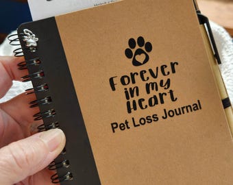 Diario de la pérdida de una mascota: Libro de duelo y recuerdos