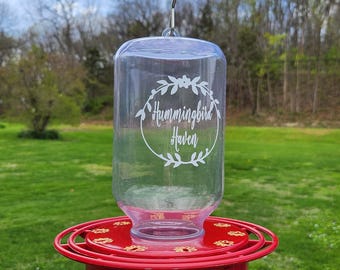 Comedero para colibríes personalizado: regalo personalizado para observar aves