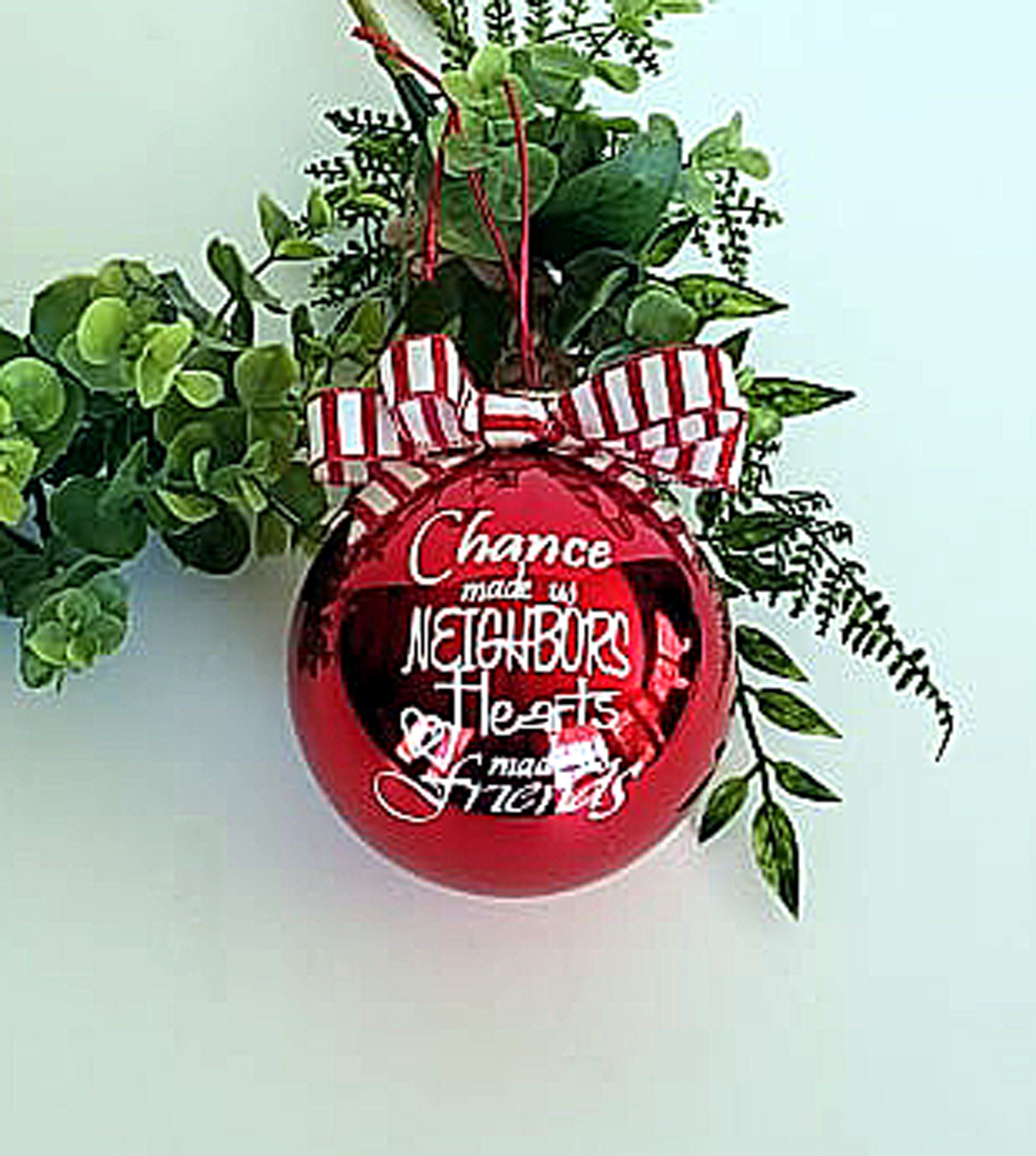  ZAGKOO Neighbor Christmas Ornament 2023 Gifts - Neighbor  Ornament - Neighbor Gifts - Chance Made Us Neighbors Friendship - Best  Christmas, Moving Away, Goodbye Gifts for Neighbors - Ceramic Ornament :  Home & Kitchen