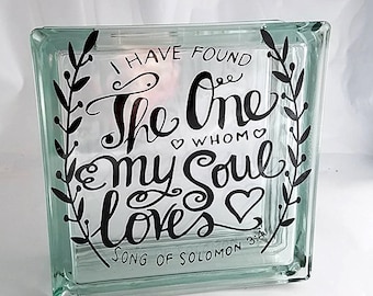 Song of Solomon 3 4 'I have Found the One Whom My Soul Loves' Unity Sand Set