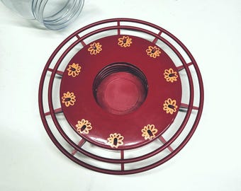 Screw On Replacement Bottom for our Large Clear Plastic Hummingbird Feeder