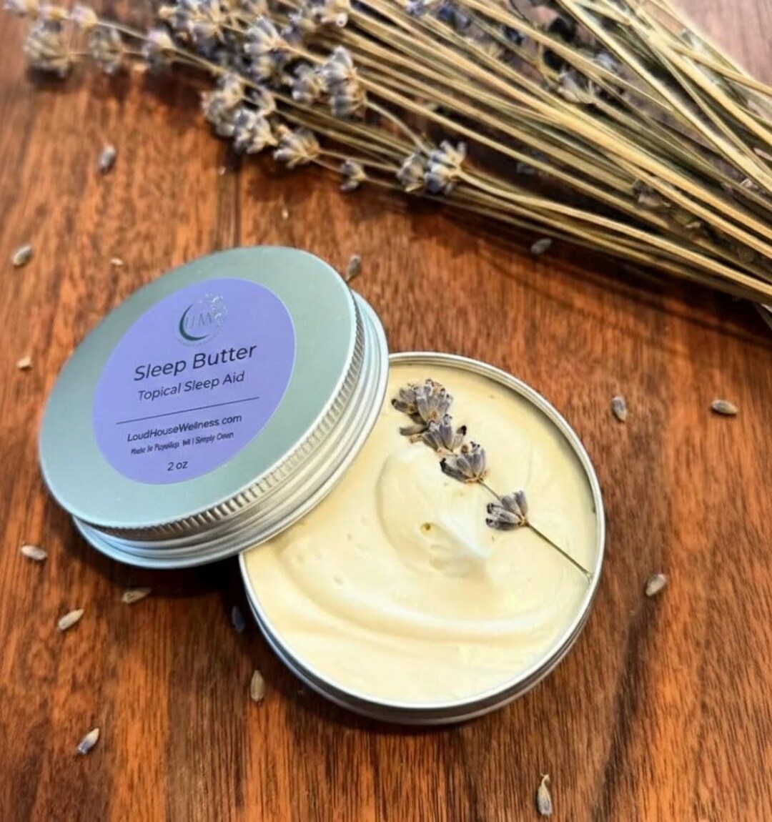 Sleep Butter Organic Magnesium Sleep Butter | Healthcare-formulated Nighttime Ritual ...