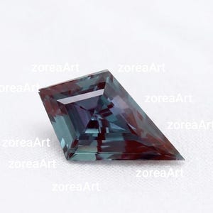 Alexanderite Kite-Shape Making Jewelry June  birthstone Loose gemstone..